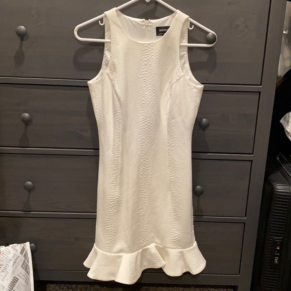 white dress!